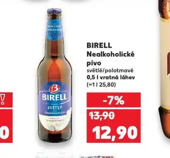 Kaufland Pivo birell nealko nabídka