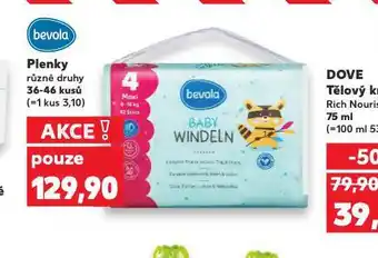 Kaufland Bevola plenky nabídka