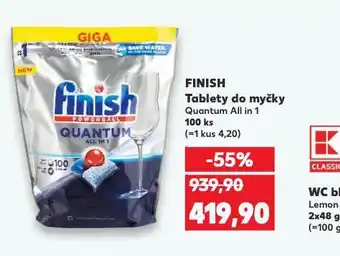Kaufland Finish tablety do myčky nabídka