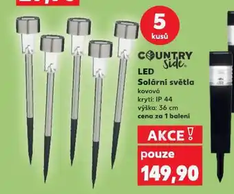 Kaufland Led solární světla nabídka