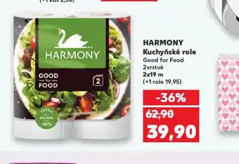 Kaufland Harmony kuchyňské role nabídka