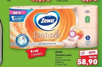 Kaufland Zewa deluxe toaletní papír nabídka