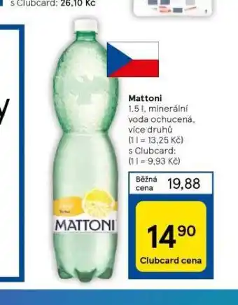 Tesco Mattoni ochucená nabídka