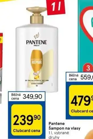 Tesco Pantene šampon nabídka