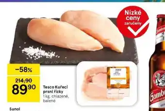 Tesco Kuřecí prsní řízky nabídka