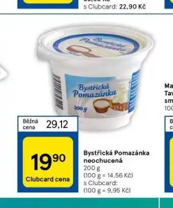 Tesco Bystřická pomazánka neochucená nabídka