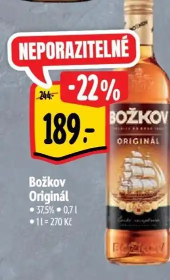 Albert Božkov Originál 0.7L nabídka