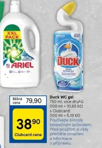 Tesco Duck wc gel nabídka