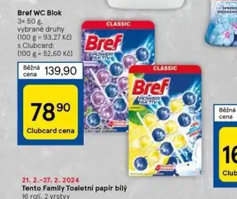 Tesco Bref wc blok nabídka