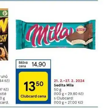 Tesco Sedita mila nabídka