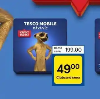Tesco Sim karta tesco mobile nabídka