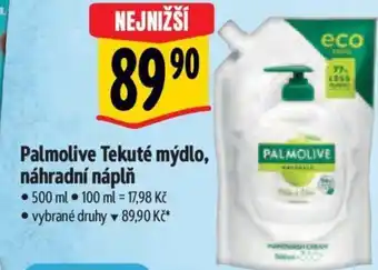 Albert Palmolive Tekuté mýdlo, náhradní náplň nabídka