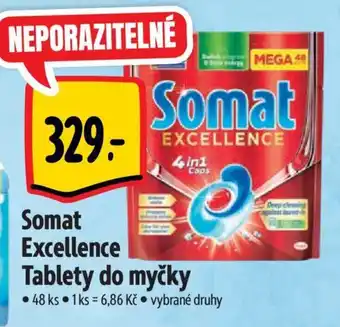 Albert Somat Excellence Tablety do myčky nabídka