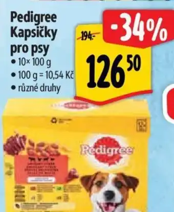Albert Pedigree Kapsičky pro psy nabídka