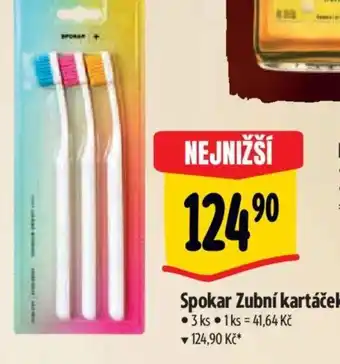 Albert Spokar Zubní kartáček nabídka
