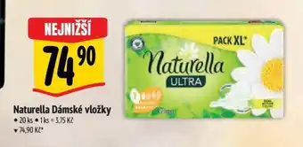 Albert Naturella Dámské vložky nabídka
