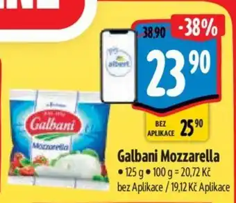 Albert Galbani Mozzarella nabídka