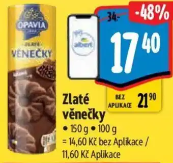Albert Zlaté věnečky nabídka