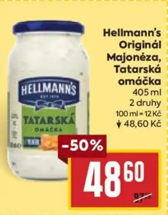 Billa Hellmann's Originál Majonéza, Tatarská omáčka nabídka