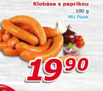 ESO MARKET Klobása s paprikou nabídka