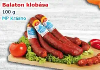 ESO MARKET Balaton klobása nabídka