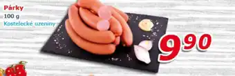 ESO MARKET Párky 100 g Kostelecké uzeniny nabídka