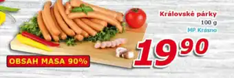 ESO MARKET Královské párky nabídka