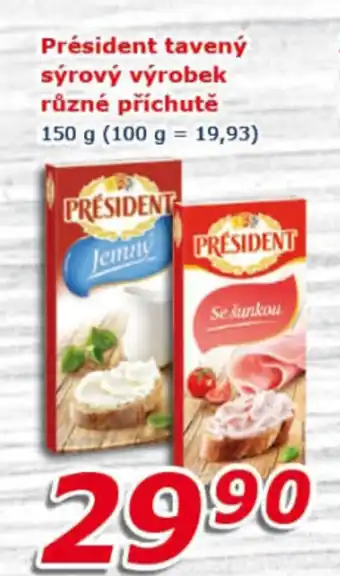 ESO MARKET Président tavený sýrový výrobek různé příchutě nabídka