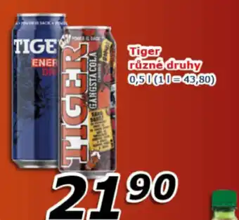 ESO MARKET Tiger různé druhy 0,5L nabídka
