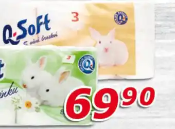 Q-Soft toaletní papír různé druhy