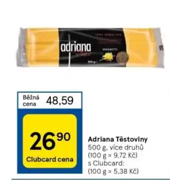 Tesco Adriana Těstoviny 500 g nabídka