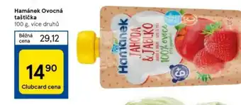Tesco Hamánek Ovocná taštička 100 g nabídka