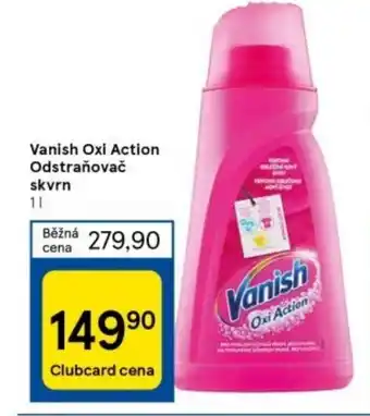 Tesco Vanish Oxi Action Odstraňovač skvrn nabídka