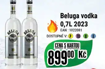 Tamda Foods Beluga vodka 0,7L 2023 nabídka