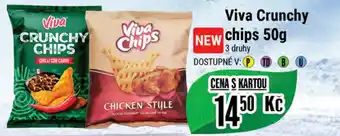Tamda Foods Viva Crunchy Chips 50g nabídka