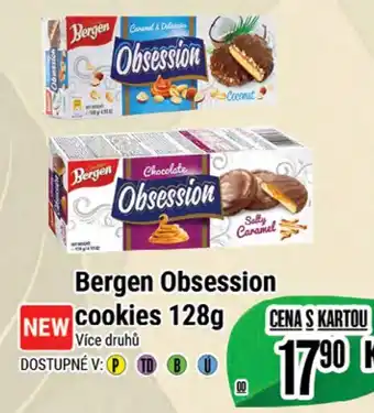 Tamda Foods Bergen Obsession cookies 128g nabídka