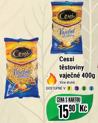 Tamda Foods Cessi těstoviny vaječné 400g nabídka