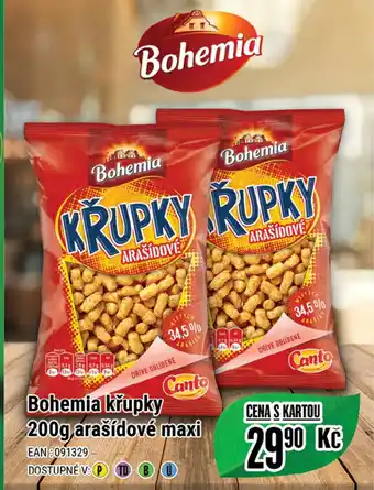 Tamda Foods Bohemia křupky 200g arašídové maxi nabídka
