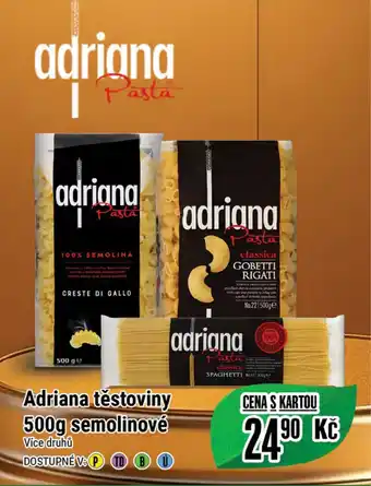Tamda Foods Adriana těstoviny 500g semolinové nabídka