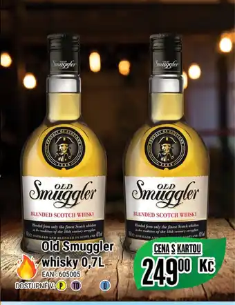 Tamda Foods Old Smuggler whisky 0,7L nabídka
