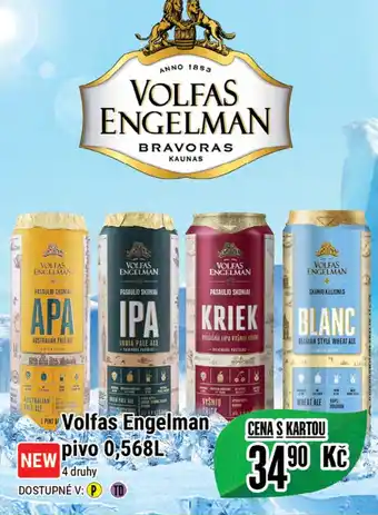Tamda Foods Volfas Engelman pivo 0,568L nabídka