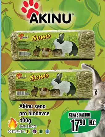 Akinu seno pro hlodavce 400g
