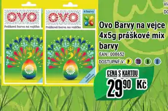 Tamda Foods Ovo Barvy na vejce 4x5g práškové mix barvy nabídka