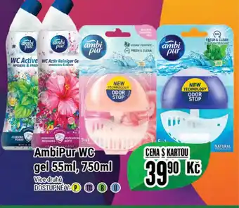 Tamda Foods AmbiPur WC gel 55ml, 750ml nabídka