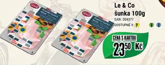Tamda Foods Le & Co šunka 100g nabídka