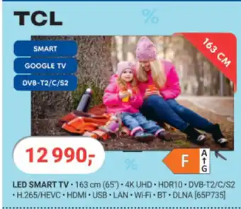 Planeo Elektro TCL LED SMART TV nabídka