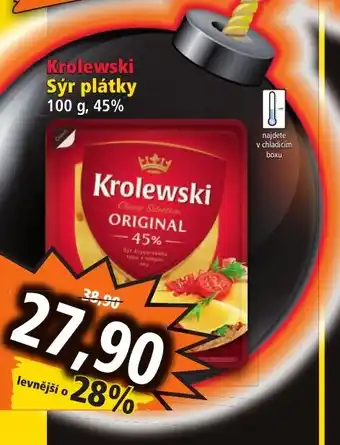 Norma Krolewski Sýr plátky nabídka