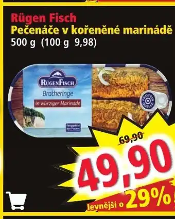 Norma Rügen Fisch Pečenáče v kořeněné marinádě nabídka