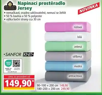 Norma Napínací prostěradlo Jersey nabídka