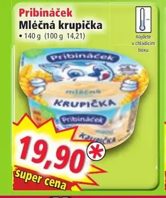 Norma Pribináček Mléčná krupička nabídka